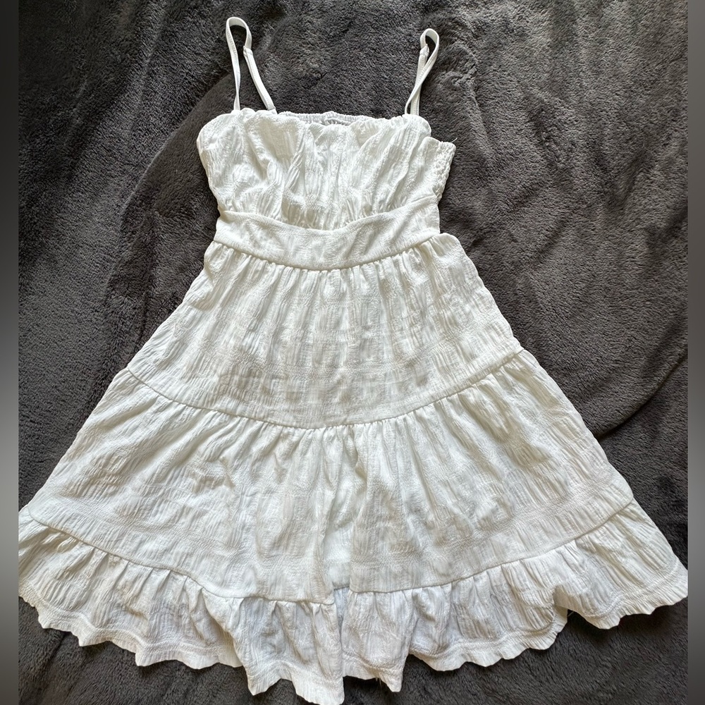 White and flowy sundress